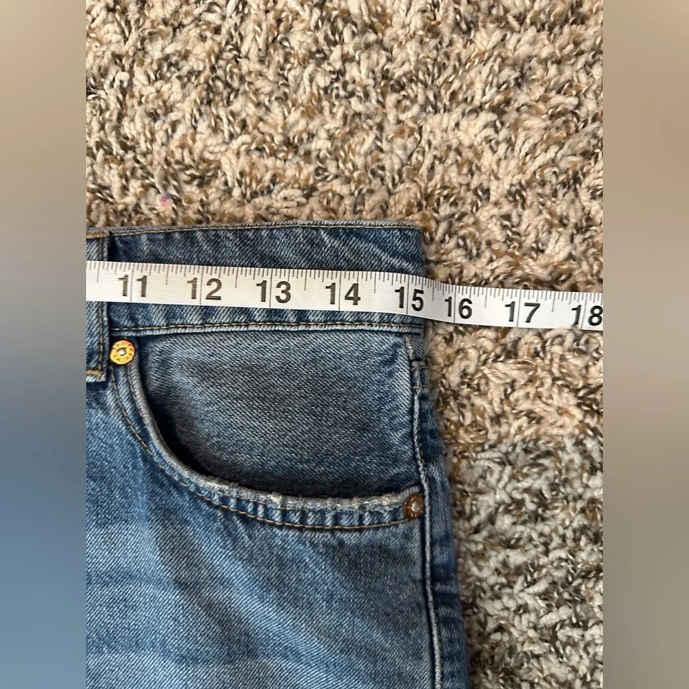 FREE PEOPLE Women’s Denim Cotton Skirt Front Slit - Size 6